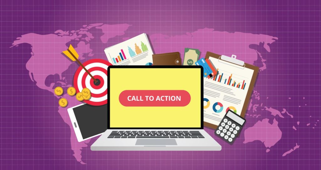 how to write a sales email call to action