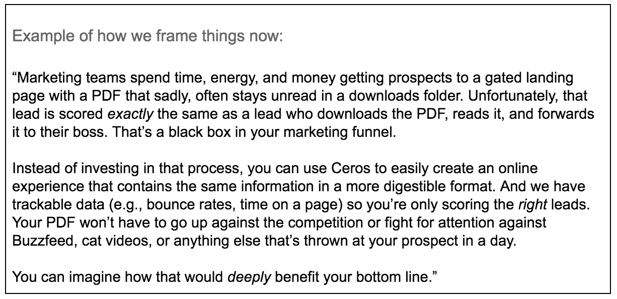 Developing a sales motion: Discovery