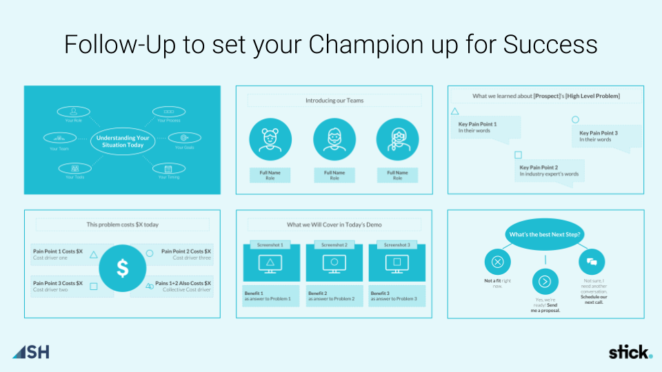 sales disco demo guide follow up image