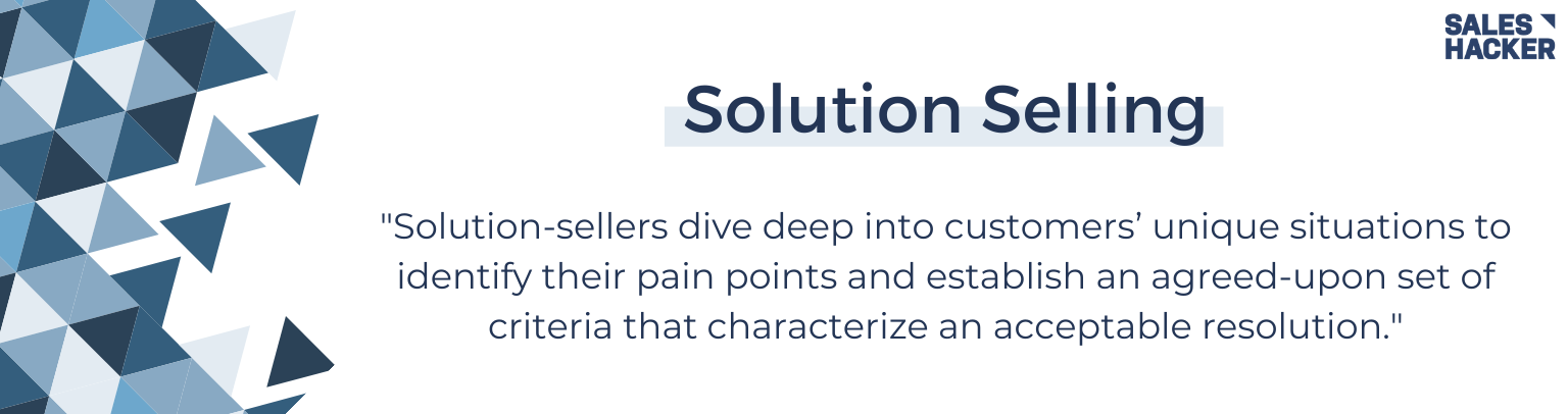 solution selling methodology