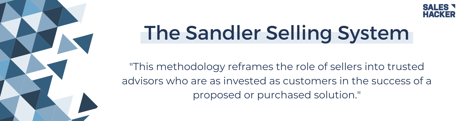 sandler selling system