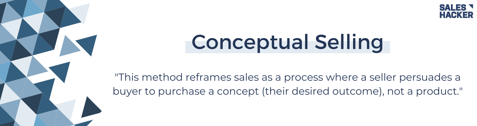 conceptual sales method