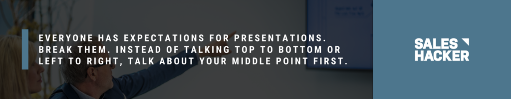 sales presentation tip 8