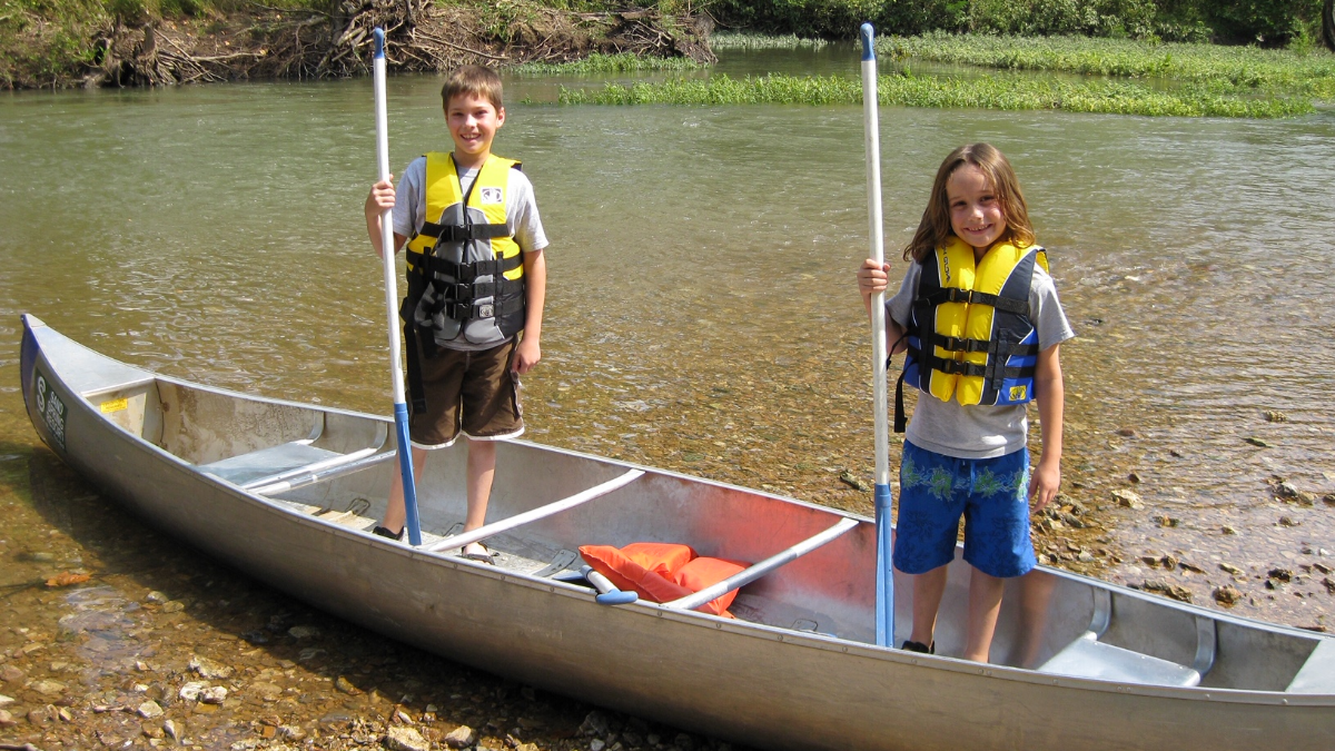 canoeing with kids is like sales coaching