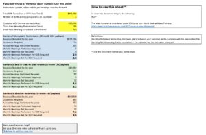 Downloadable tracking spreadsheets for pipeline management: SDR performance tracker