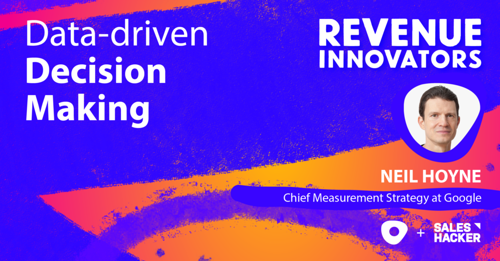 data-driven decision making - revenue innovators podcast image