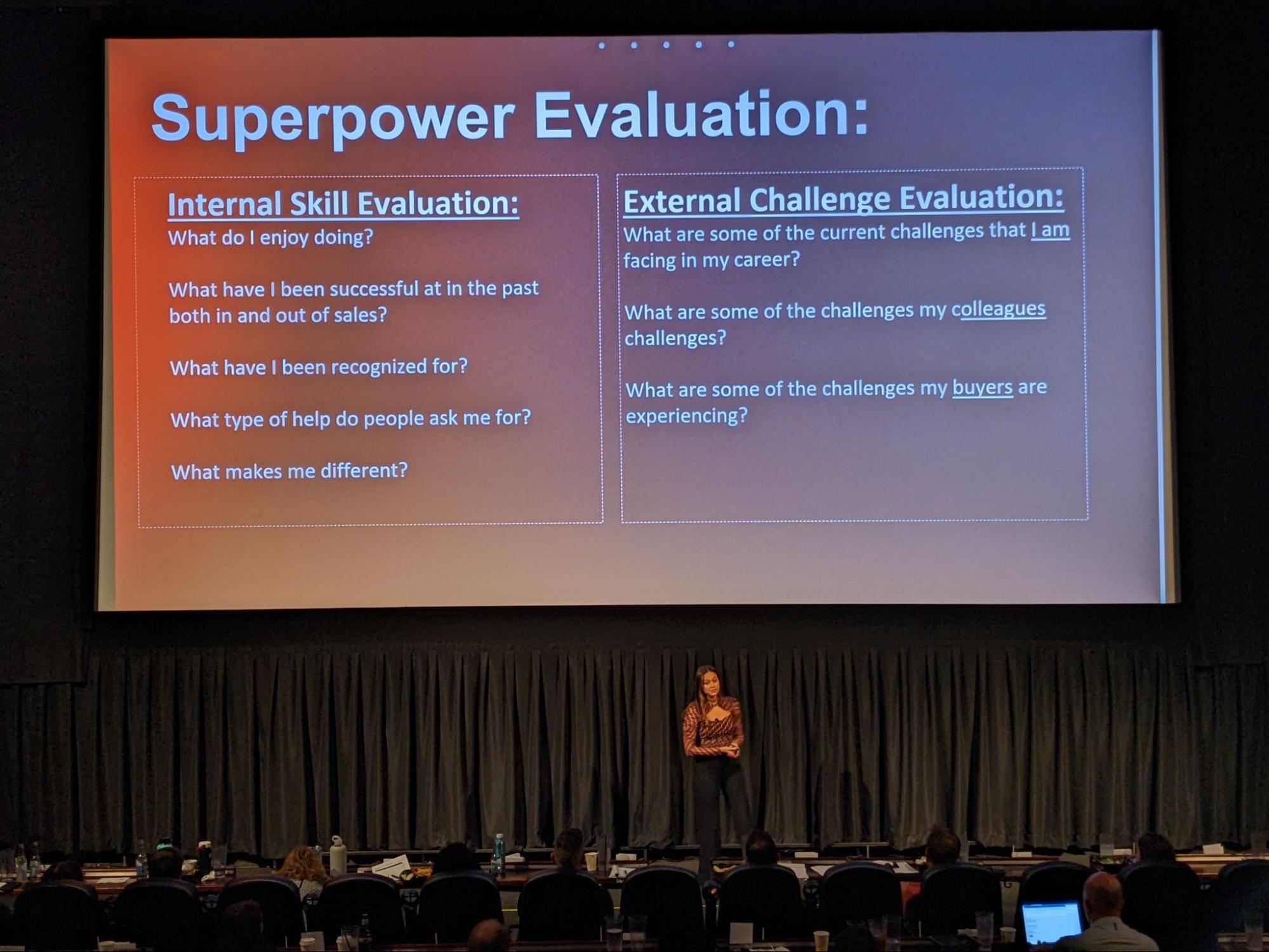 melissa gaglione sales superpower presentation image